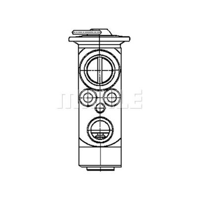 VÁLVULA ROZPREZNY, ACONDICIONAMIENTO MAHLE AVE 100 000P  