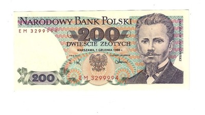 banknot 20zł 1988r