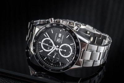 TAG HEUER CARRERA CHRONO CALIBRE 16 CV2010 41MM///ETUI+DOK.