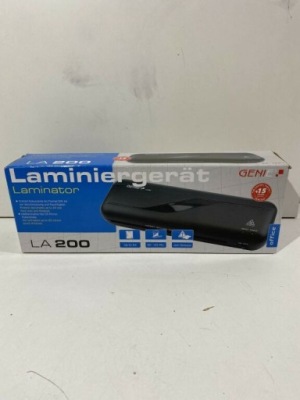 LAMINATOR GENIE LA 200