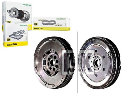 Колесо двухмассовый ford c-max focus galaxy kuga mondeo фото №1