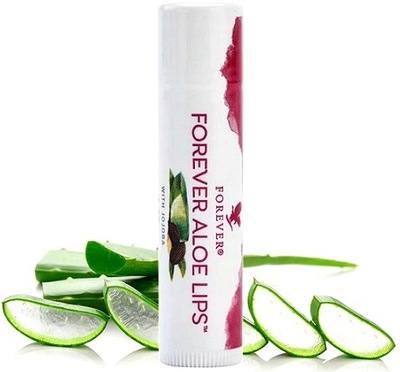 FOREVER ALOE LIPS - Tuhý balzam na pery s aloe vera a jojobovým olejom