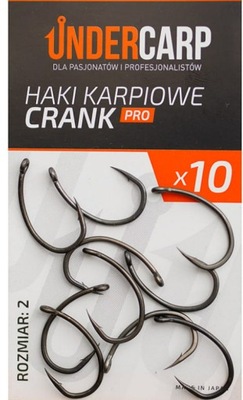 Undercarp Haki Karpiowe Crank Pro - rozmiar 2