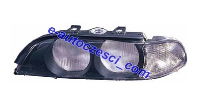 VIDRIO FAROS BMW 5 E39 01.96-06.04 DERECHA  