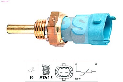 EPS SENSOR TEMPERATURA DE AGUA OPEL  