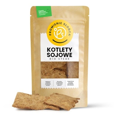 Kotlety Sojowe “Big Steak” bez GMO 200G