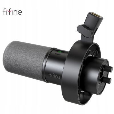 FIFINE Mikrofon dynamiczny USB/XLR z amortyzatorem