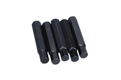 BIT 10 MM (3/8 ) HEX 12 MM X 75 MM, 5 VNT. BIT 10 MM (3/8