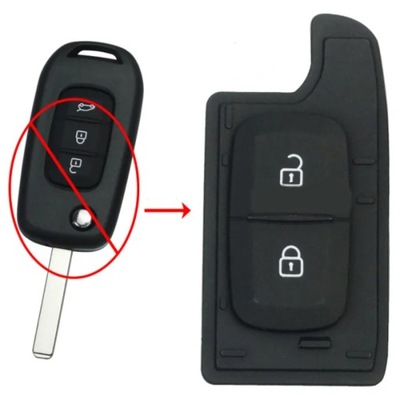 Резинка кнопки pilot ключ renault фото №1