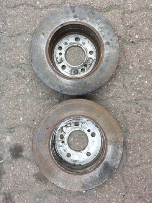 Гальмівні диски гальмівні перед mercedes slk r170 2,0 k фото №1