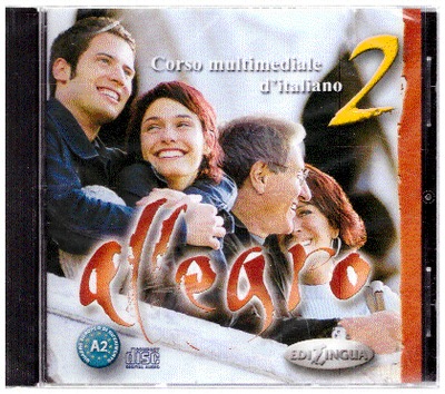 Allegro 2 A2 Płyta CD audio NOWA Italiano Język włoski