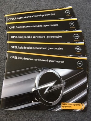 OPEL КНИЖКА СЕРВИСНАЯ GWARANCYJNA POLSKA WYDANIE 05-2014 фото