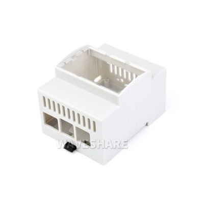 Duża Obudowa DIN dla Raspberry Pi 5 ABS z miejscem dla dodatkowych modułów