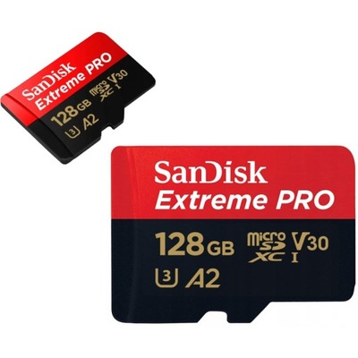 Karta pamięci SDXC SANDISK EXTREME PRO 128GB 128 GB