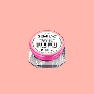 SEMILAC UV GEL 591 PEACH 5ML