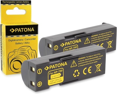 BATERIA AKUMULATOR PAT_ONA NP-700 700mAh 3.7V 2SZT