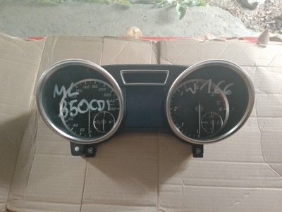 Лічильник приладова панель mercedes ml a1669002605 фото №1