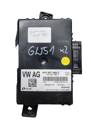 Модуль шлюз audi a8 4h0907468c dopiszę фото №1