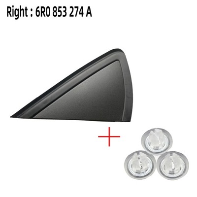 New Exterior Wing Mirror Upper Corner Cover Trim For VW Polo 4 9N3 5~53309