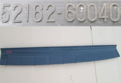 Toyota land cruiser 200 накладка бампера заднего фото №1