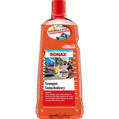 SONAX Szampon samochodowy koncentrat HAVANA LOVE 2L neutralne pH delikatny