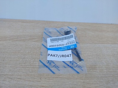 Клапан выпускной новый kia picanto rio hyundai i10 фото №1