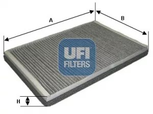 UFI 54.169.00 ФИЛЬТР, ВЕНТИЛЯЦИЯ СТОРОНЫ PASAŻE