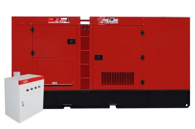 AGREGAT GENERATOR PRĄDOTWÓRCZY WYCISZON 450KVA ATS