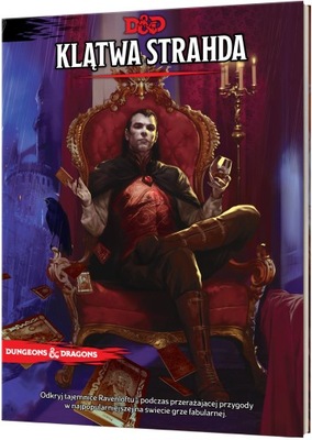 NOWY Podręcznik Dungeons & Dragons Klątwa Strahda (wyd. Rebel) ed.PL UNIKAT