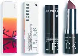 KORRES Mango Butter Lipstick SPF10 KOLORY