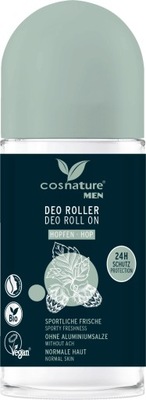Cosnature MEN 24h naturalny dezodorant roll-on z w