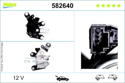 VALEO MOTOR LIMPIAPARABRISAS PARTE TRASERA DACIA DUSTER DUSTER SUV LOGAN MCV II  