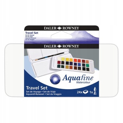 ZESTAW FARB AKWARELOWYCH DALER-ROWNEY AQUAFINE 24