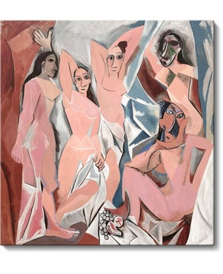 Panny z Awinionu, Pablo Picasso, 100x105 cm