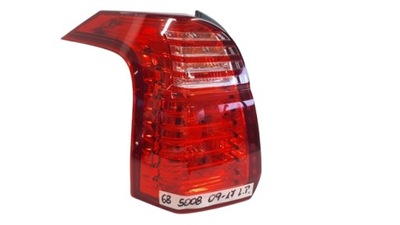 Peugeot 5008 2009-2017 лампа ліва задня фото №1