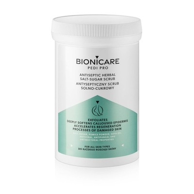 Bionicare antyseptyczny scrub solno-cukrowy 500 g