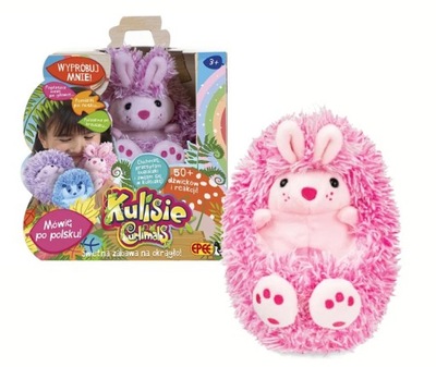 KULISIE Interaktywny Zwierzak KRÓLIŚ Różowy