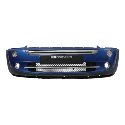 Mini r50 r52 бампер передний защита hyper blue niebieski металлик - a28 фото №1