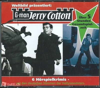 G-MAN JERRY COTTON KRIMI AUDIOBOOK DE /P164 WYPRZEDAŻ
