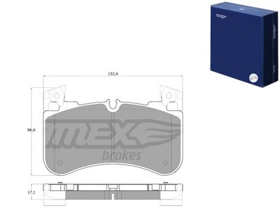 TRINKELĖS STABDŽIŲ LAND ROVER DISCOVERY V 17- PRIEK. TOMEX BRAKES 