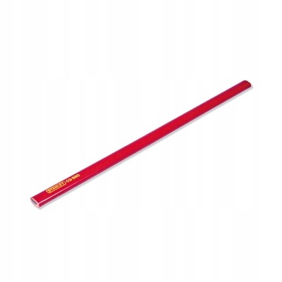 Ołówek stolarski czerwony STANLEY 176mm 1-03-850
