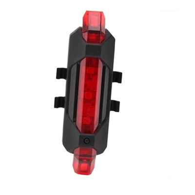 1 Bicycle Bike Rear Light - Red