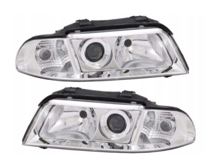 Фари лампи audi a4 b5 lift 99-01 kpl l+p фото №1