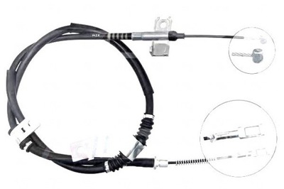 A.B.S. CABLE FRENOS DE MANO SSANGYONG REXTON 06-  