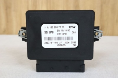 Mercedes b-klasa w246 модуль блок керування гальма стояночного ручного фото №1