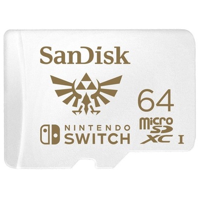 SANDISK NINTENDO SWITCH microSDXC 64GB V30 UHS-I U