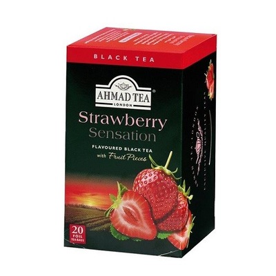 Ahmad Tea Herbata Strawberry Sensation 20x2g