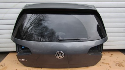 Vw golf 7 vii gtd hb кришка багажника багажника lr7h фото №1