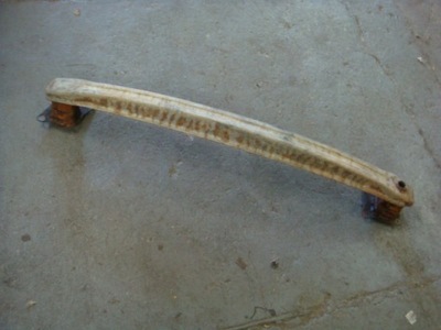 Skoda yeti 5l балка бампера задняя задняя фото №1