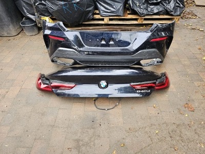 Кришка багажника задня лампа бампер bmw 8 g15 фото №1